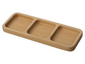 Менажница прямоугольная «Tapas», цвет: коричневый