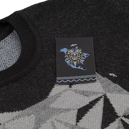 Джемпер Totem Wolf, черный, размер XS