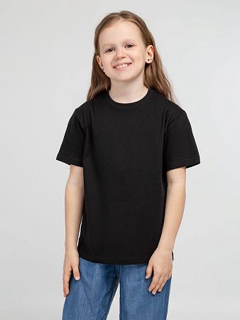 Футболка детская Regent Kids 150, черная, размер 4 года (96-104 см)