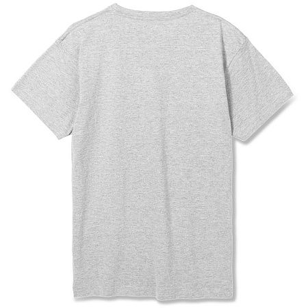 Футболка унисекс T-Bolka 180, светлый меланж, размер S