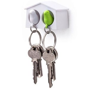 Держатель и брелок для ключей двойной Mini Duo Sparrow