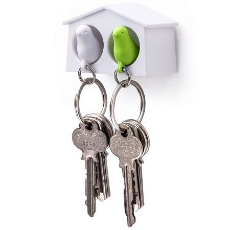 Держатель и брелок для ключей двойной Mini Duo Sparrow
