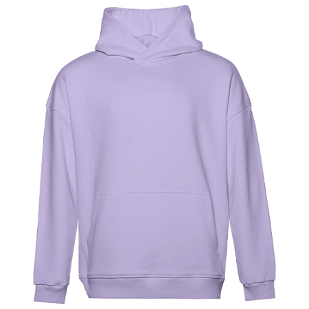 Худи унисекс STAN оверсайз футер без начёса 350, 66, Цифровая лаванда,  (45)  (54/XXL)