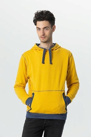 Двусторонняя толстовка Revers, серая с красным, размер XS