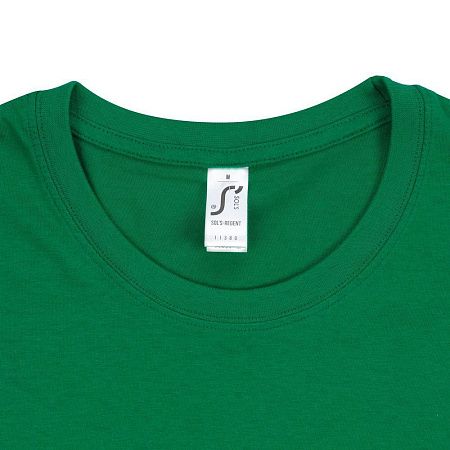 Футболка унисекс Regent 150, ярко-зеленая, размер 5XL