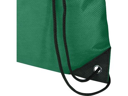 Рюкзак-мешок  на шнурке «Evergreen» из переработанного нетканого материала