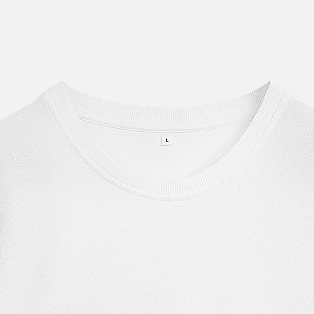 Футболка унисекс премиум Аура (Aura), 100% хлопок 200гр. белый, размер 3XL/4XL