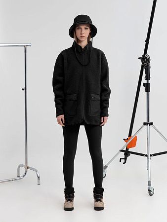 Куртка унисекс Oblako, черная, размер XL/2XL