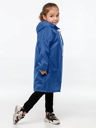 Дождевик детский Rainman Kids, ярко-синий, размер 10-12 лет (134–150 см)