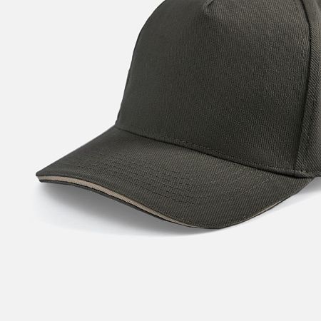 Бейсболка Long Beach, хаки с бежевым