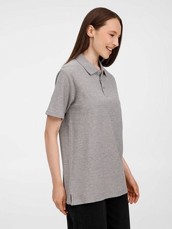 Рубашка поло унисекс Tervise, серый меланж, размер XXL
