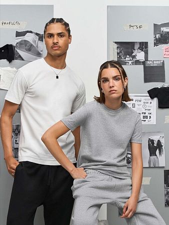 Футболка унисекс Cliff, черная, размер XS