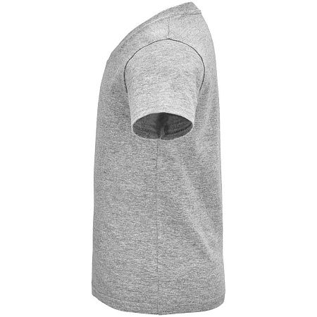 Футболка детская Crusader Kids, серый меланж, размер 8 лет (118-128 см)