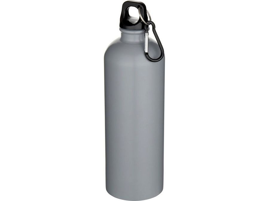 Бутылка для воды с карабином «Орегон», нержавеющая сталь, 750 мл