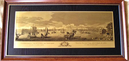 Гравюра "Панорама СПб (Е)"1