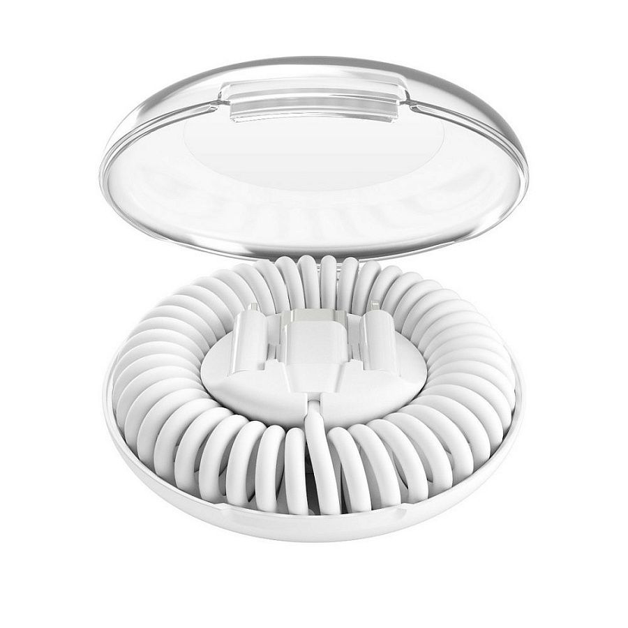 Кабель Vonmahlen Allroundo Eco для быстрой зарядки, белый