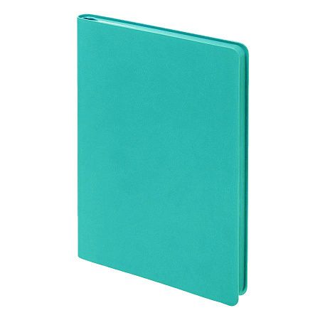 Ежедневник Flexy Latte Color А5, бирюзовый, недатированный, в гибкой обложке