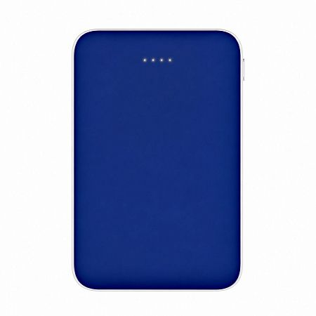 Внешний аккумулятор Fluffy, 5000 Mah, синий