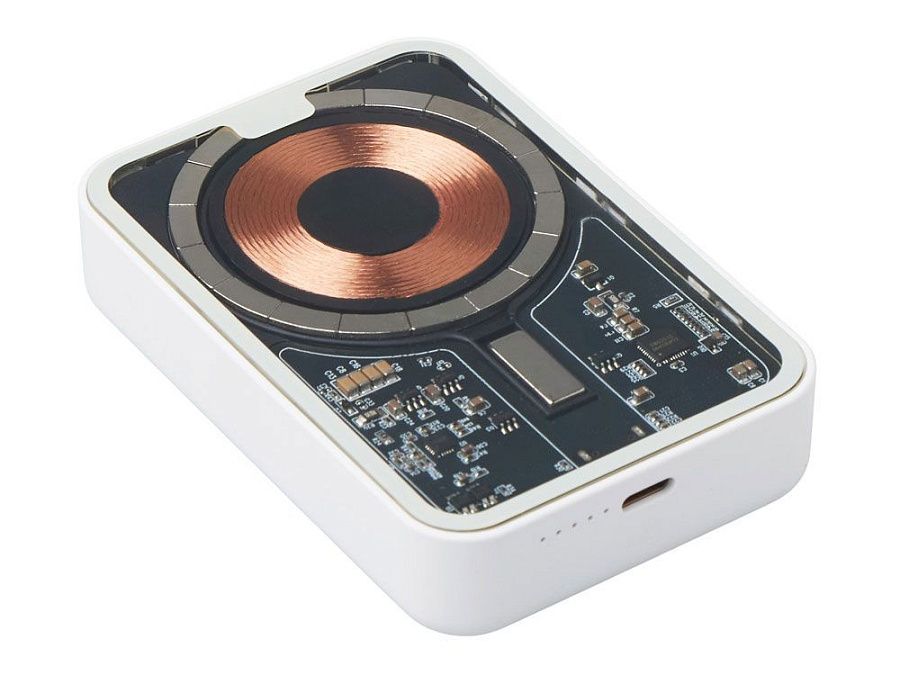 Беспроводной магнитный внешний аккумулятор с QC\PD «MagnifIQ», 10000 мАч, 15 Вт