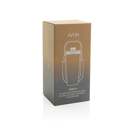 Термокружка Avira Ayala RCS Re-Steel Duosip, 600 мл