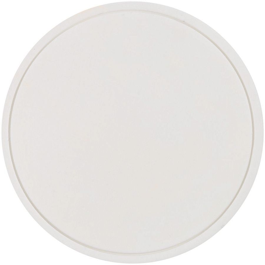 Лейбл из ПВХ Dzeta Round, L, белый