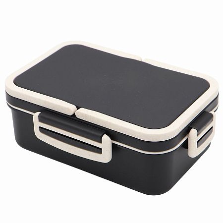 Ланчбокс (контейнер для еды) Inar из пшеничного волокна, бежевый.