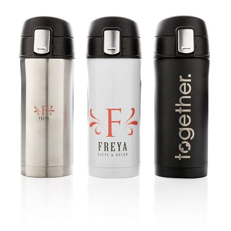 Термокружка Easy Lock из переработанной нержавеющей стали RCS, 300 мл