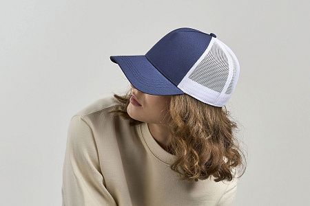 Бейсболка RAPPER COTTON-S, 5 клиньев, пластиковая застёжка