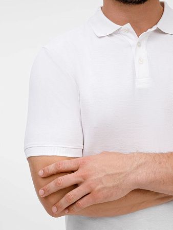 Рубашка поло унисекс Upswing, белая, размер M