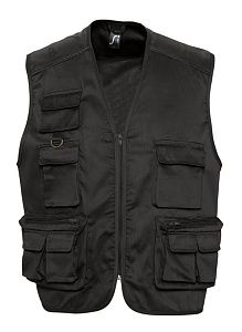 Жилет фотографа Wild 200 черный, размер 3XL