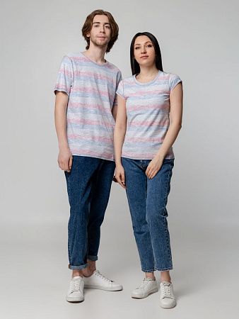 Футболка женская Rayet Lady двусторонняя, красная с синим, размер S