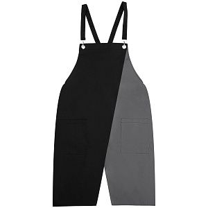 Фартук Picante, черный с темно-серым