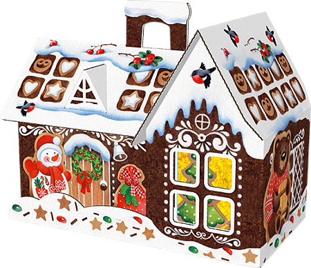 Набор конфет "Коттедж пряничный", 400 г