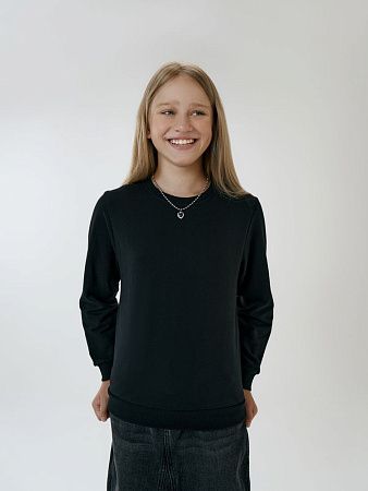 Свитшот детский Toima Kids 2.0, черный, размер 14 лет (154-164 см)