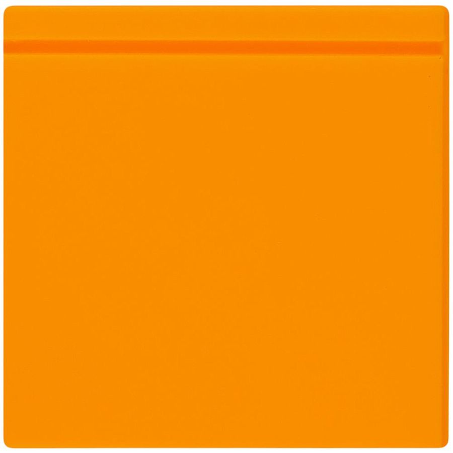 Лейбл из ПВХ Kare, оранжевый неон