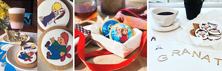 Имбирное печенье с логотипом