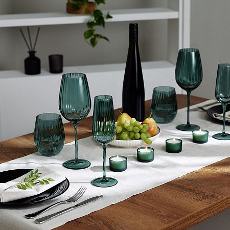 Стакан для воды Capri, зеленый
