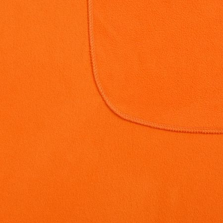 Флисовый плед Warm&Peace, оранжевый