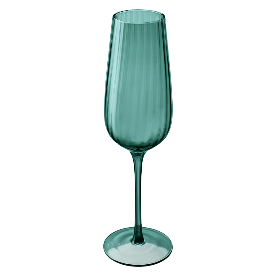 Бокал для шампанского Capri, зеленый