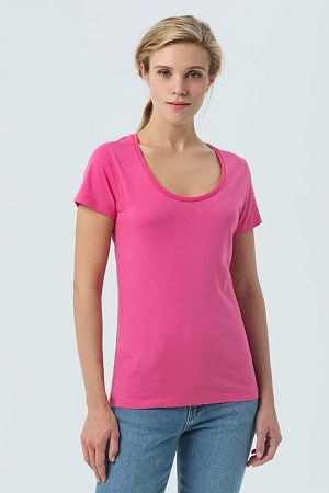 Футболка женская Metropolitan, ярко-розовая, размер S