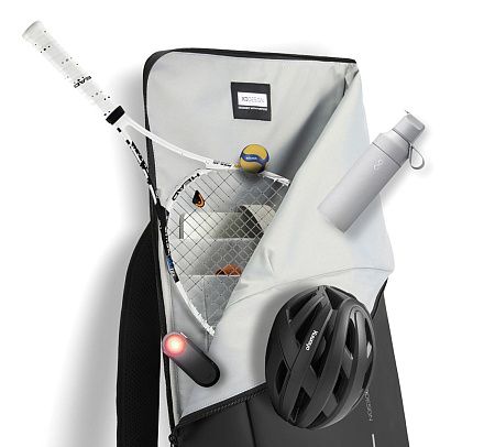 Антикражный рюкзак Urban Roll-top, белый