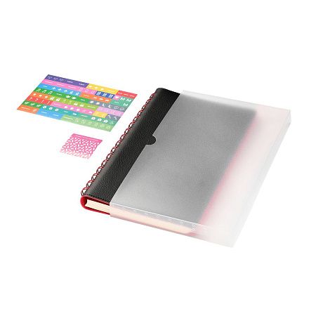 Ежедневник Vista недатированный, оранжевый/коричневый