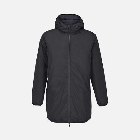 Куртка-парка унисекс Reverse, черная, размер XS