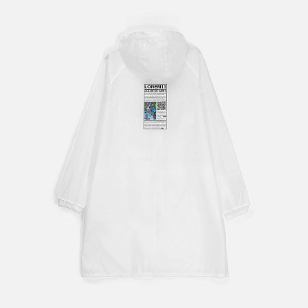 Дождевик Rainman Zip Pro, белый, размер M