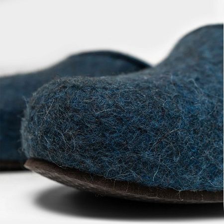 Домашние валенки Step, темно-синие (индиго), размер 45