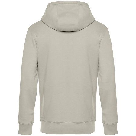Толстовка с капюшоном унисекс King, дымчато-серая, размер S