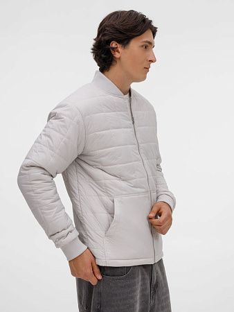 Куртка унисекс Warmbridge, светло-серая, размер S