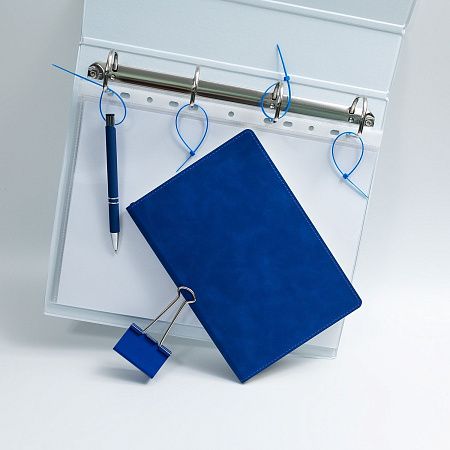 Ежедневник Verona недатированный, ярко-синий