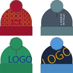 Шапка на заказ Tricksy Fullur, акрил