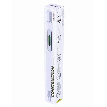 Ручка шариковая Construction, мультиинструмент, серебристая